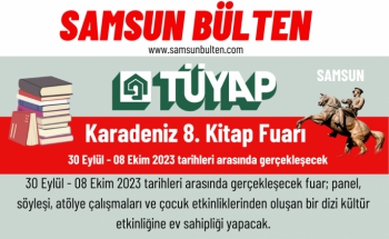 Samsun Tüyap 8. Karadeniz Kitap Fuarına hazırlanıyor 