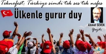 Teknofest: Türkiye tek ses tek nefes