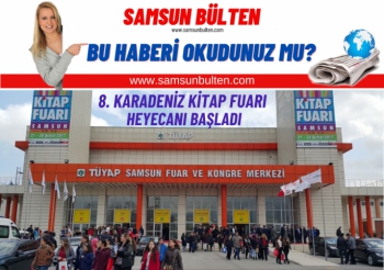 Tüyap Samsun'da 8. Karadeniz Kitap Fuarını açacak