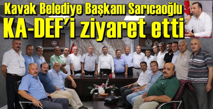 KA-DEF'ten Sarıcaoğlu'na:  'Samsun'da yaşayan 250 Bin Kavaklı ile yanındayız Başkanım'