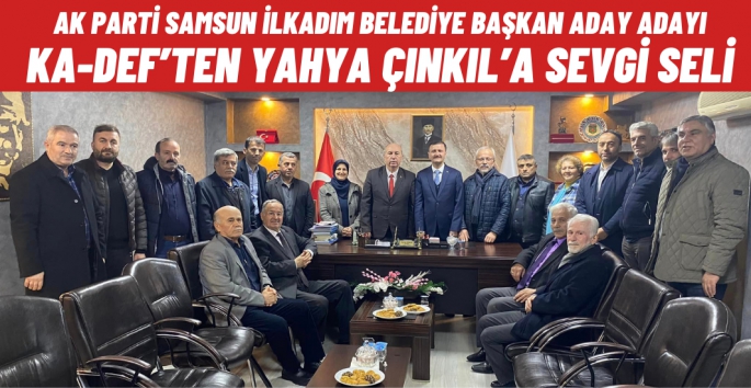 KA-DEF'ten Yahya Çınkıl'a Sevgi Seli