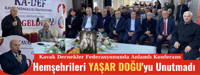 KA-DEF'ten Yaşar Doğu'ya vefa örneği