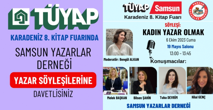 Kadın Yazarlardan 'Kadın yazar olmak' konulu söyleşi