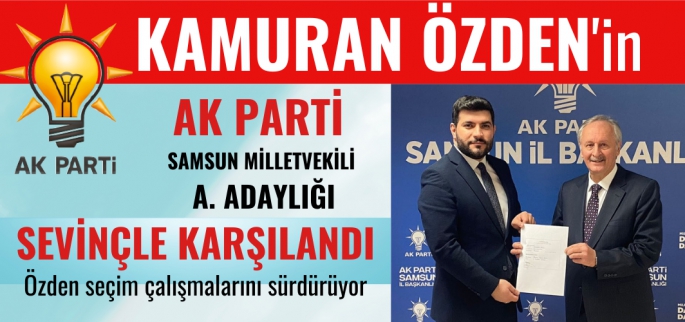 Kamuran Özden'e Samsunlulardan büyük ilgi