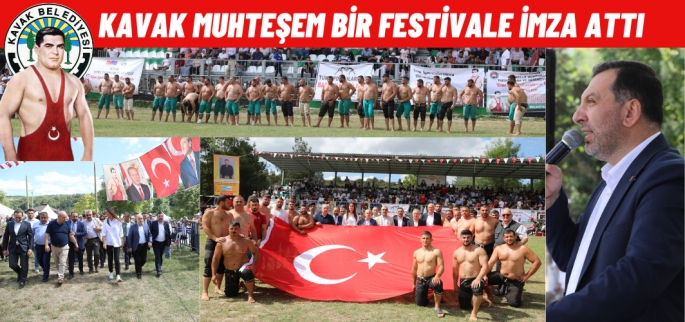 Kavak Belediyesinden Muhteşem Yaz Festivali