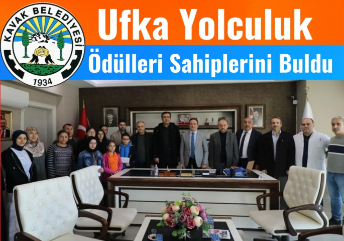 Kavak Belediyesinden Ufuk Yolcularına Ödül