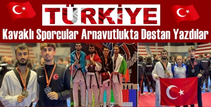 Kavaklı sporcular ülkemizin milli gururu oldular