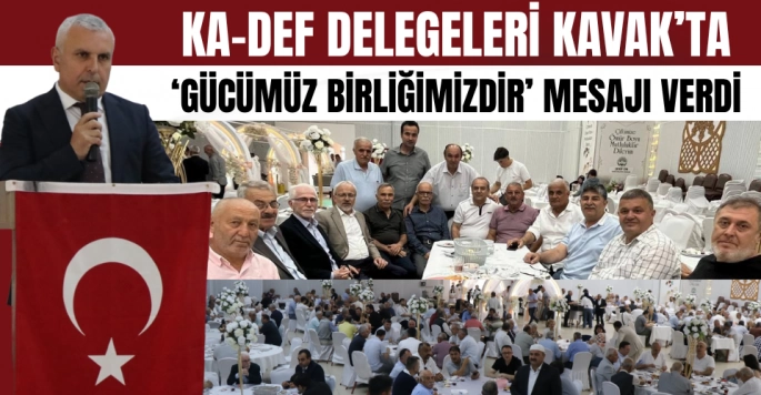 Kavaklılar Birlik ve Beraberlik Mesajı Verdi
