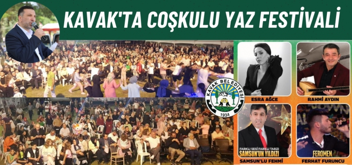 Kavaklılar Yaz Konserine büyük ilgi gösterdi