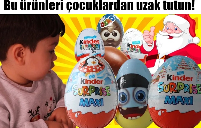  Kinder çikolatalarında salmonella salgını görüldü