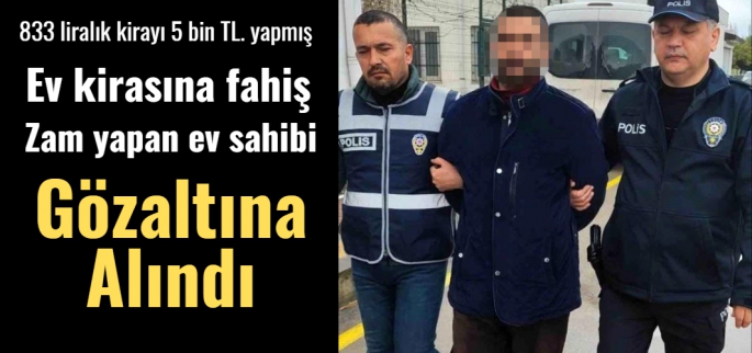 Kiraya fahiş zam yapan ev sahibi adliyeye sev edildi