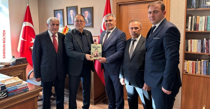 MHP Genel Başkan Yardımcısı Samsun Milletvekili Prof. Dr. İlyas Topsakal'a KA-DEF'ten Ziyaret