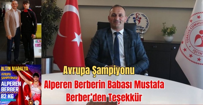 Mustafa Berber: Bu şehrin çocuklarına güvenen herkese teşekkür ederim.