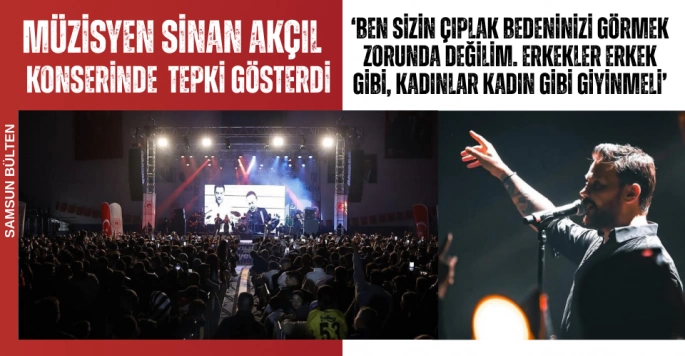 Müzisyen Sinan Akçıl: 'Ben sizin çıplak bedeninizi görmek zorunda değilim