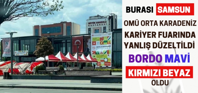 OMÜ Orta Karadeniz Kariyer Fuarında Renkler belli oldu