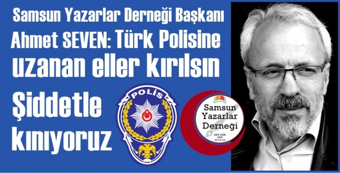 Polise yumruk atan HDP'li  Vekile Samsun Yazarlar Derneğinden kınama 