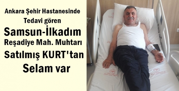 Reşadiye Mahallesi Muhtarı Satılmış Kurt'tan selam var