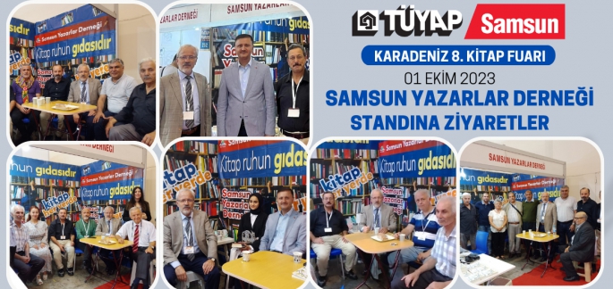 Samsun Yazarlar Derneği TÜYAP Kitap Fuarında