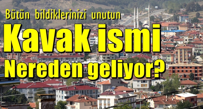 Samsunun 'Kavak' İlçesinin ismi nereden geliyor?