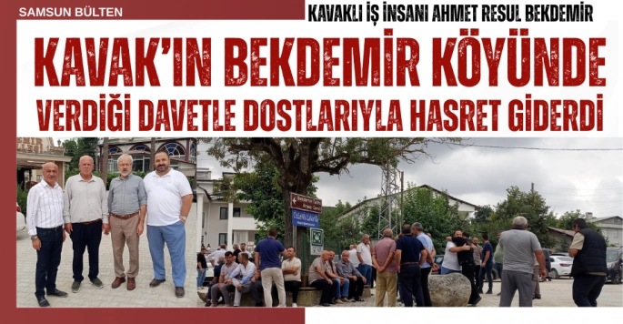 Sistem Bilgisayar'ın Kurucusu Ahmet Resul Bekdemir Köyünde Dostlarıyla Buluştu
