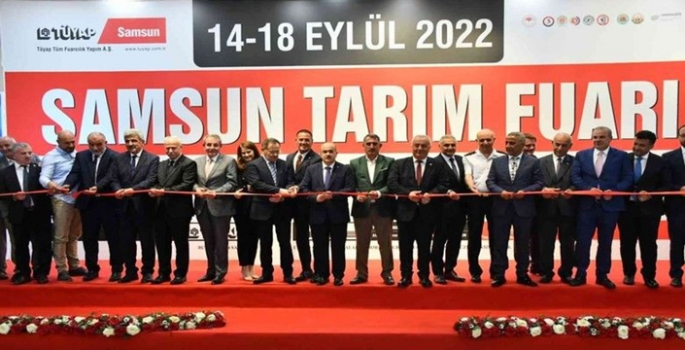 TÜYAP 7. Samsun Tarım Fuarına yoğun ilgi