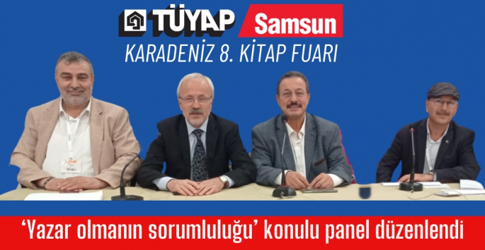 Tüyap'ta Yazar olmanın sorumluluğu konulu panel düzenlendi