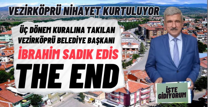 Üç dönem kuralına takılan İ.Sadık Edis'e yol göründü