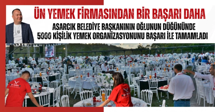 Ün Yemek aynı anda 5000 Kişilik İkramıyla bir başarıya daha imza attı