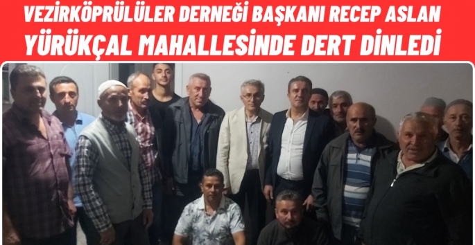 Vezirköprülüler'den Recep Aslana Sevgi Seli