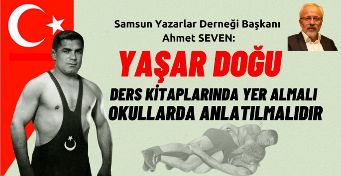 Yaşar Doğu Ders Kitaplarında yer almalıdır