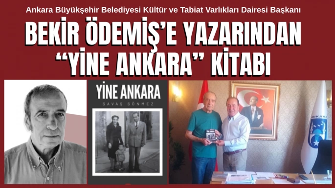 Yazar Savaş Sönmez'den Başkent Ankara'ya Dair Yeni Bir Eser