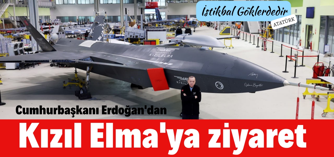 Erdoğan Kızılelma'yı ziyaret etti