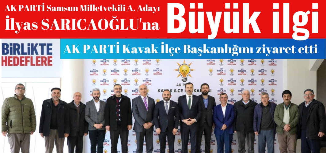 Sarıcaoğlu'na büyük ilgi