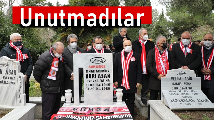 Samsunlular Türk Futbolunun acı gününü unutmadı