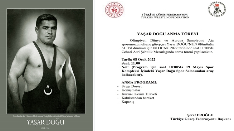 Yaşar Doğu Ankara'da  Kabri Başında Anılacak 