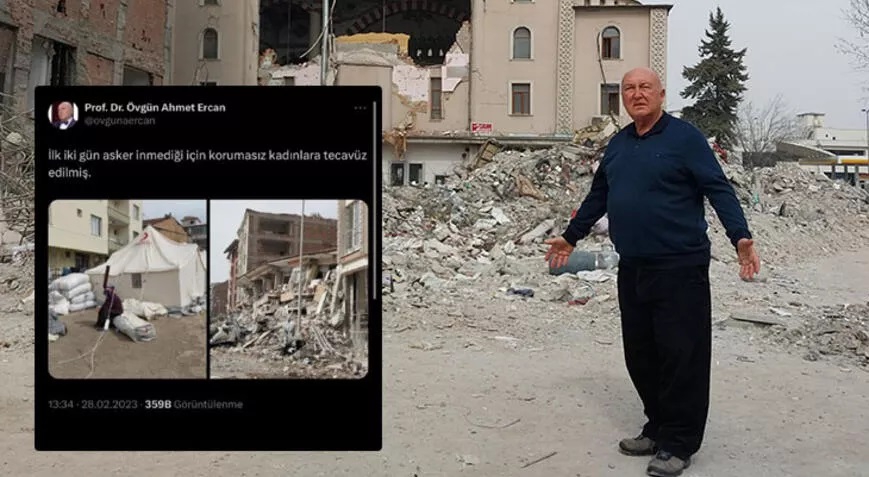 İftiracı Profesör Övgün Ahmet Ercan pişmanım dedi