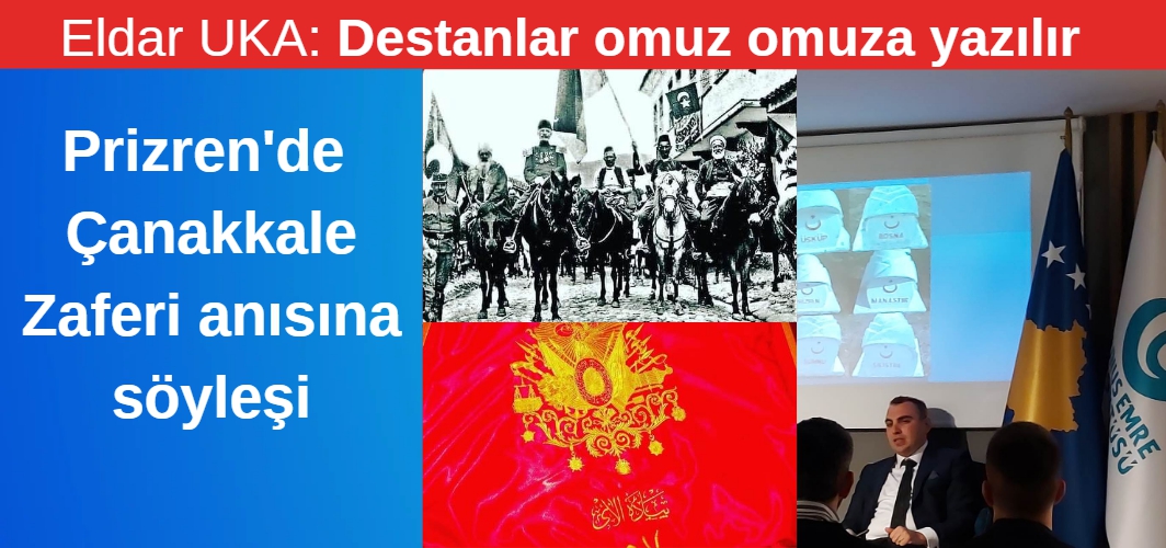 Prizren'de Çanakkale programı