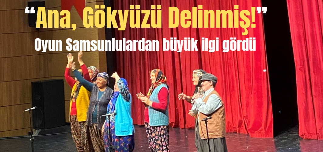 Ümmiye Teyze Samsunlulara iklim değişikliğini anlattı